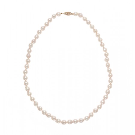 6.5-7.0mm Japanese Akoya Pearl Necklace