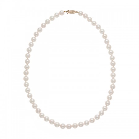 7.5-8.0mm Japanese Akoya Pearl Necklace