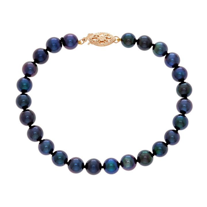 5 MM, 8 Inch, Japanese Candlelight Akoya Pearl Bracelet | Love to Shop Live