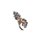 Golden South Sea Pearl Pin and Pendant