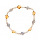 3.5-4.0mm Freshwater Pearl Bracelet with Citrine
