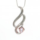 9.5-10.0mm Freshwater Pearl Pin and Pendant 