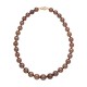 11.0-15.0mm Chocolate Tahitian Pearl Necklace