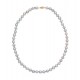 7.5-8.0mm Freshwater Grey Pearl Necklace