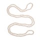 6.0-6.5mm Endless Japanese Akoya Pearl Necklace