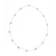 6.0-7.0mm Keshi Tin Cup Pearl Necklace